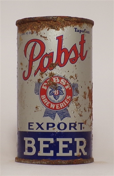 Pabst Export Beer OI flat top #3, Milwaukee, WI