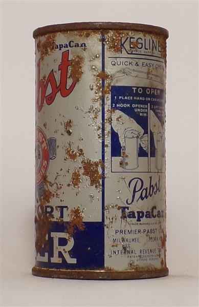 Pabst Export Beer OI flat top #4, Milwaukee, WI