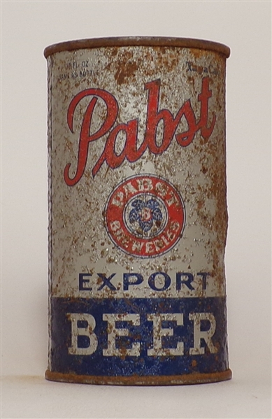 Pabst Export Beer OI flat top #5, Milwaukee, WI