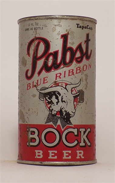 Pabst Blue Ribbon Bock OI flat top, 