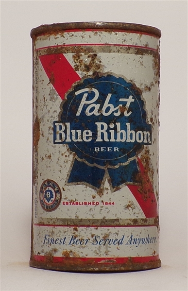 Pabst Blue Ribbon flat top