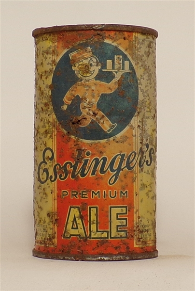 Esslinger's Ale OI flat top #1, Philadelphia, PA