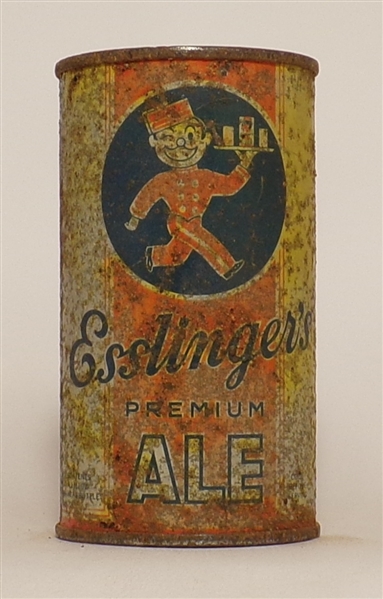 Esslinger's Ale OI flat top #4, Philadelphia, PA