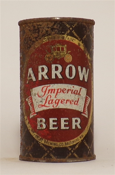 Arrow Imperial Lagered flat top, Baltimore, MD