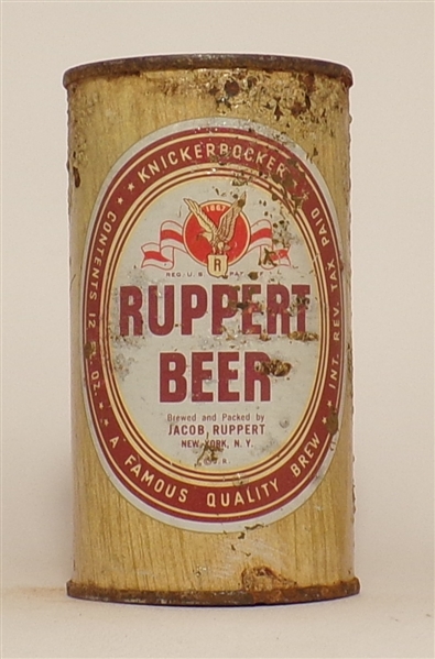 Ruppert Beer flat top, New York, NY