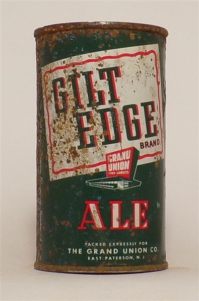 Gilt Edge Ale flat top, East Paterson, NJ