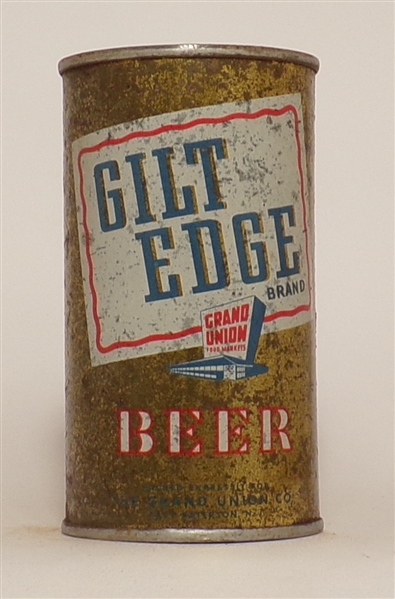 Gilt Edge Beer flat top, East Paterson, NJ