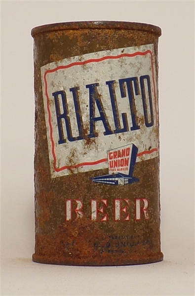 Rialto Beer flat top, East Paterson, NJ