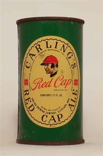 Carling's Red Cap Ale flat top, Cleveland, OH