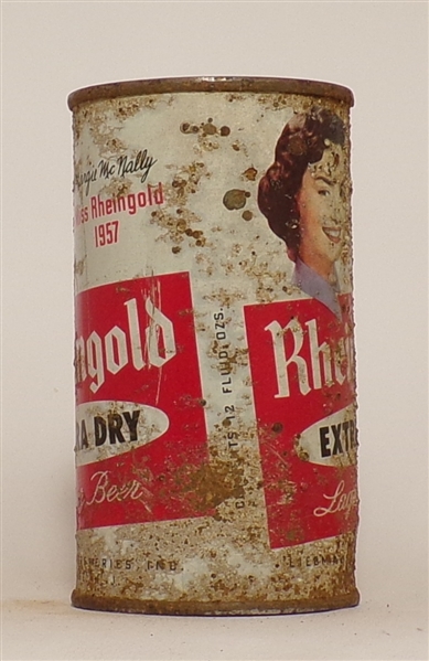 Rheingold Miss Rheingold 1957 flat top, Orange, NJ