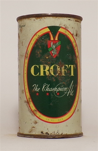 Croft The Champion Ale flat top #1, Boston, MA