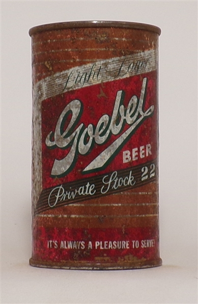 Goebel Private Stock flat top, Detroit, MI