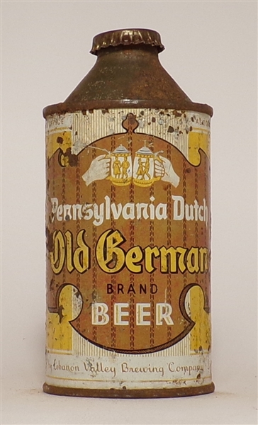 Pennsylvania Dutch Old German cone top, Lebanon, PA