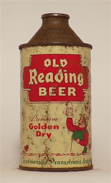 Old Reading Golden Dry cone top, Reading, PA