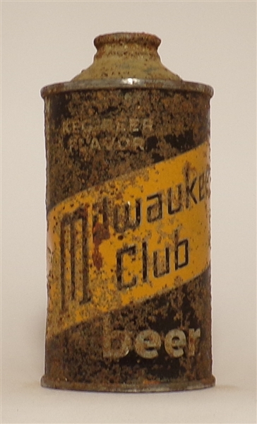 Milwaukee Club low profile cone top