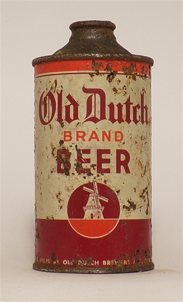 Old Dutch Beer low profile cone top, Brooklyn, NY