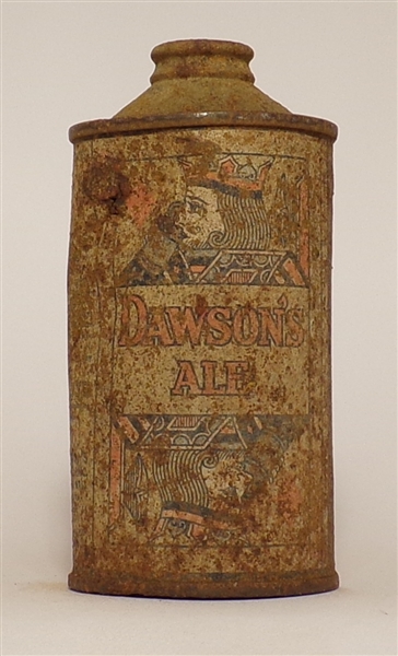Dawson's Ale low profile cone top #2, New Bedford, MA