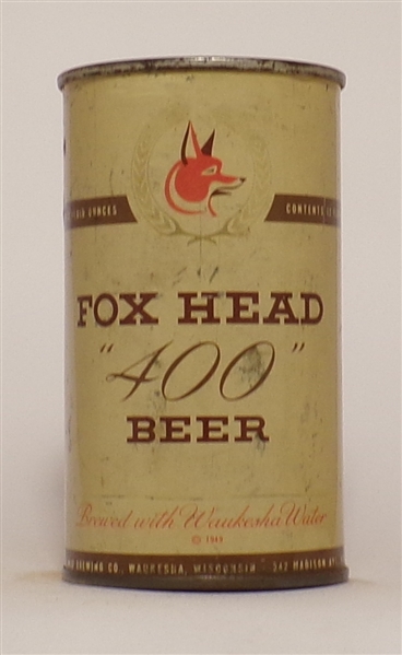 Fox Head 400 flat top, Waukesha, WI