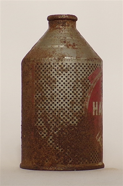 Hanley's Lager Beer crowntainer