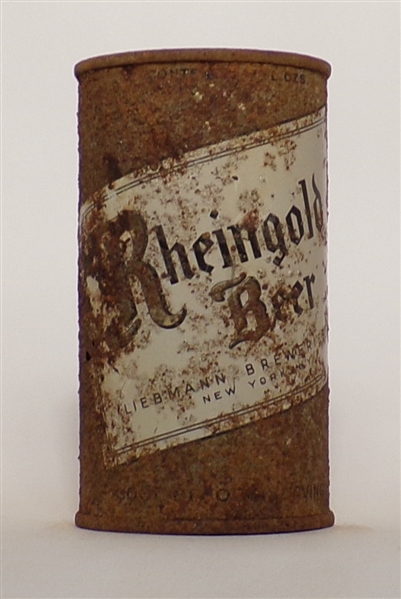 Rheingold Beer OI flat top