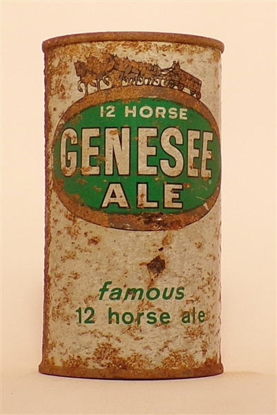 Genesee 12 Horse Ale flat top, Rochester, NY