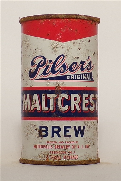 Pilser's Maltcrest Brew flat top, Trenton, NJ