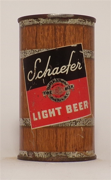 Schaefer Light Beer flat top #1, New York, NY