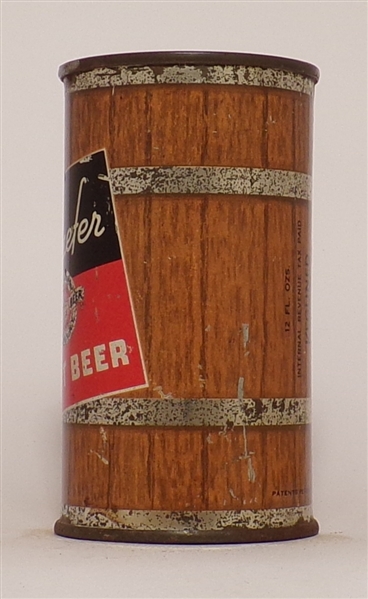 Schaefer Light Beer flat top #1, New York, NY