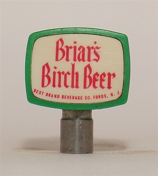 Briar's Birch Beer Tap Knob, Fords, NJ