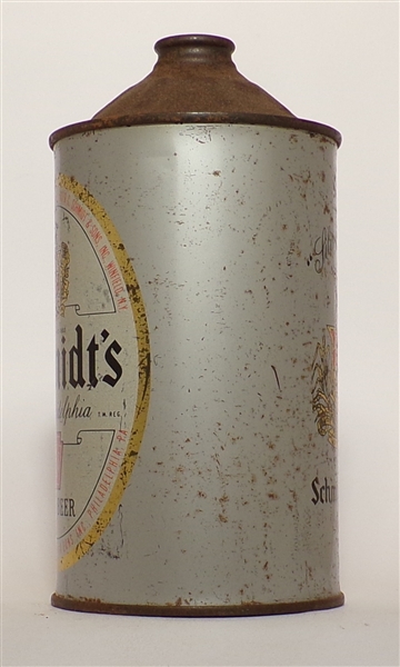 Schmidt's Beer Quart Cone Top #3, Philadelphia, PA