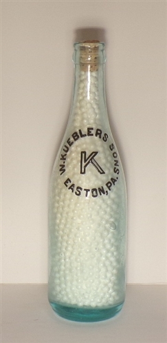 W. Kueblers Sons Bottle, Easton, PA