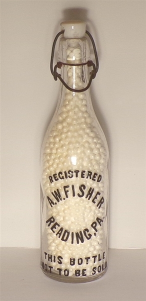 A.W. Fisher Bottle, Reading, PA