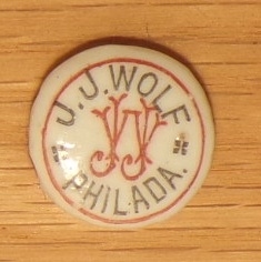 JJ Wolf Ceramic Bottle Top, Philadelphia, PA
