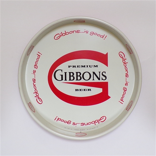 Gibbons 13" Tray, Wilkes-Barre, PA