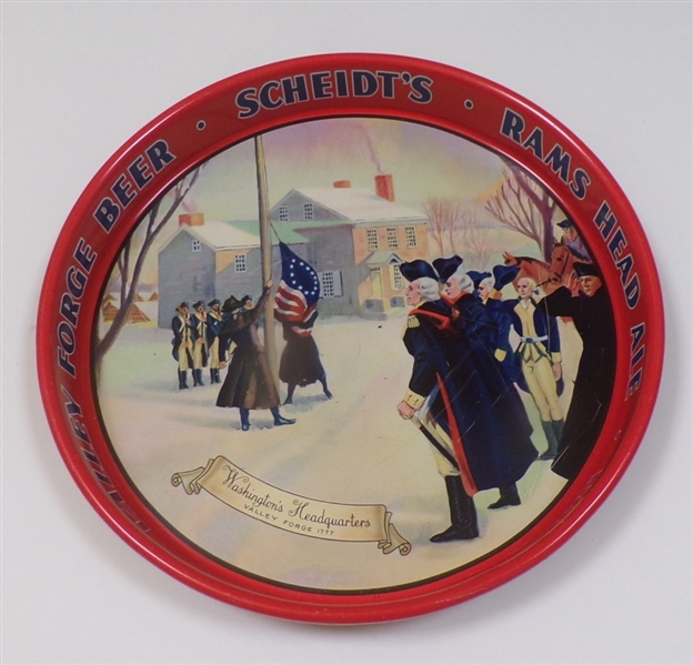 Scheidt's Valley Forge / Rams Head 13 Tray, Norristown, PA