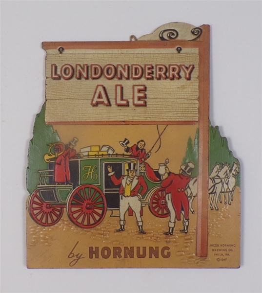 Hornung Londonderry Ale Composition Sign, Philadelphia, PA