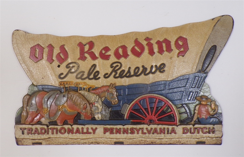 Old Reading Composition Sign, Reading, PA