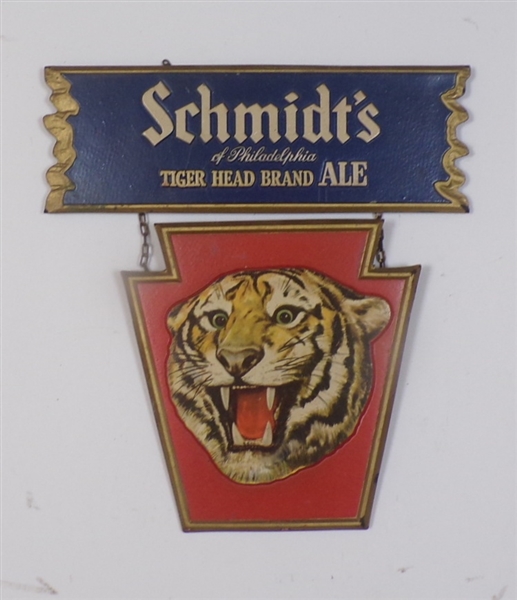 Schmidt's Tiger Head Ale Composition Sign, Philadelphia, PA