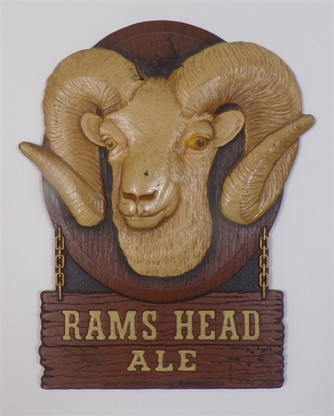 Rams Head Ale Composition Sign, Norristown, PA