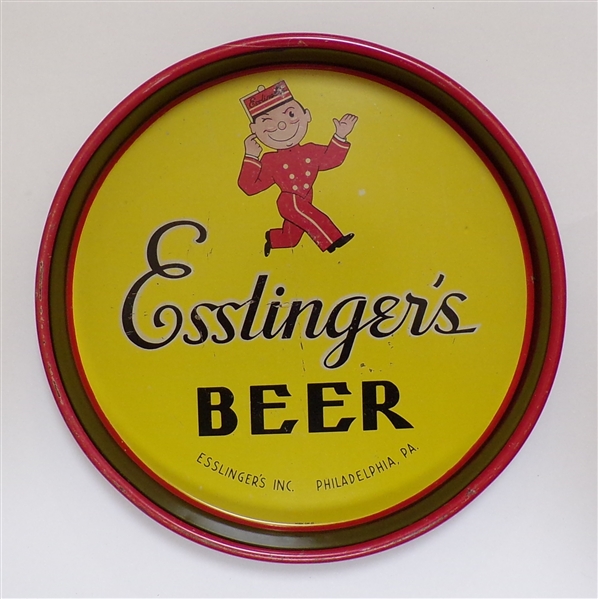 Esslinger's Beer 13 Tray, Philadelphia, PA