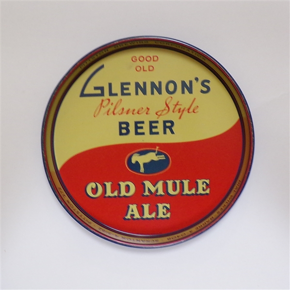 Glennons / Old Mule Ale 12 Tray