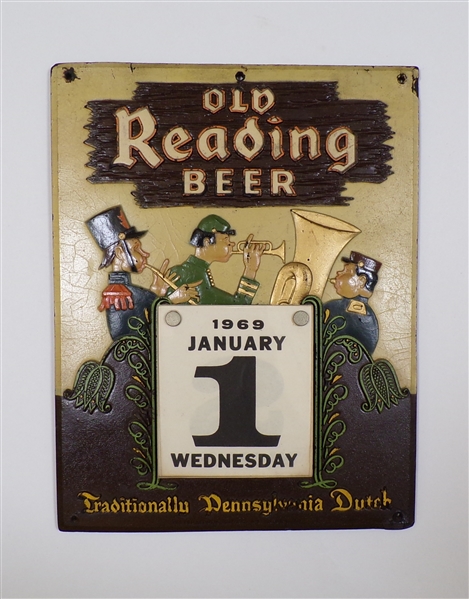 Old Reading Composition Calendar Holder, Reading, PA