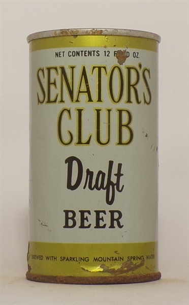 TOUGH! Senator's Club Draft Tab, Shenandoah-Reading, PA
