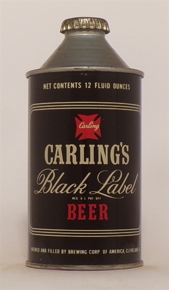 Carling's Black Label Cone Top, Cleveland, OH