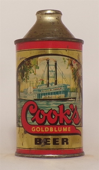 Cook's Goldblume Cone Top, Evansville, IN