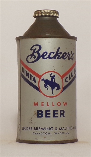 Becker's Uinta Club Cone Top, Evanston, WY