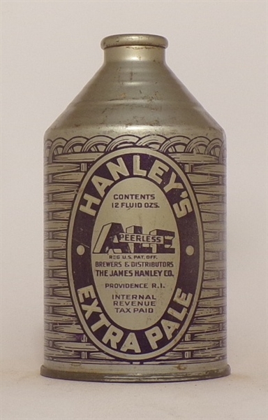 Hanley's Extra Pale Crowntainer, Providence, RI