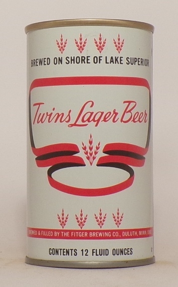 Twins Lager Beer Tab, Duluth, MN