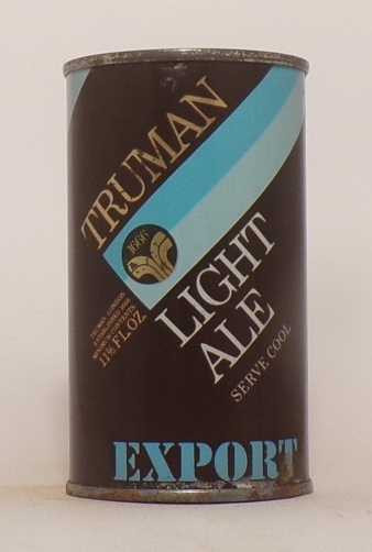 Truman Light Ale Flat Top, England