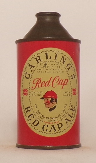 Carling's Red Cap Cone Top, Canada